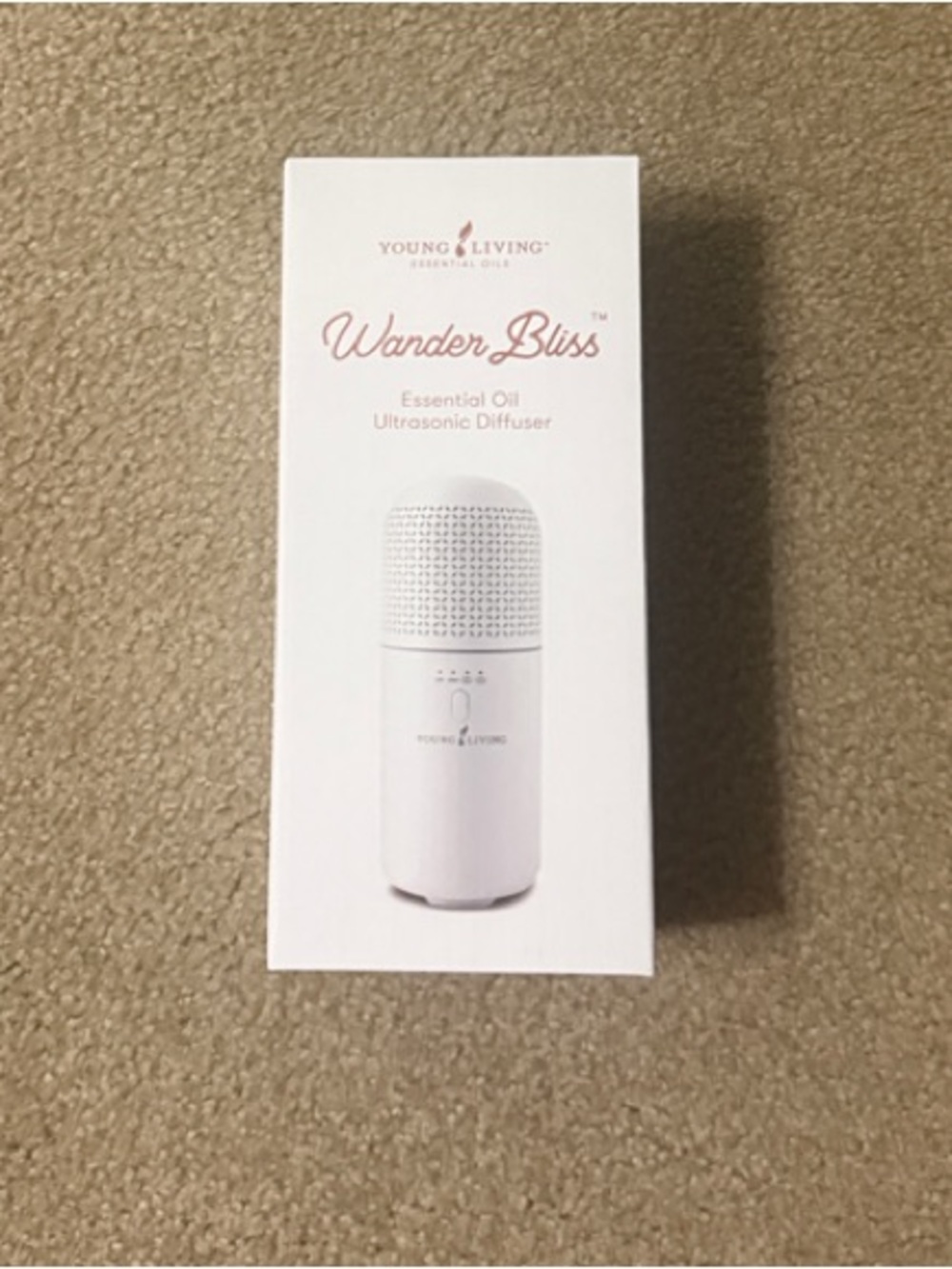 Young Living Wander Bliss Diffuser - White
